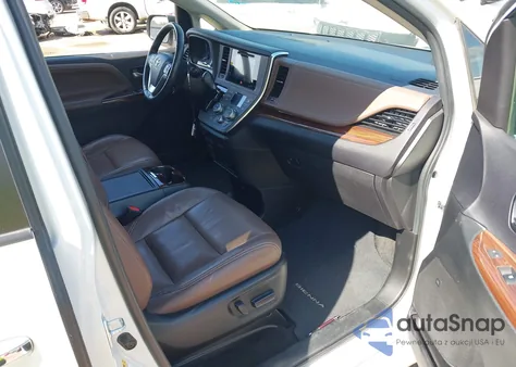 2017 Toyota Sienna Limited Premium 7 Passenger из США, поврежденный, VIN 5TDYZ3DC7HS866513